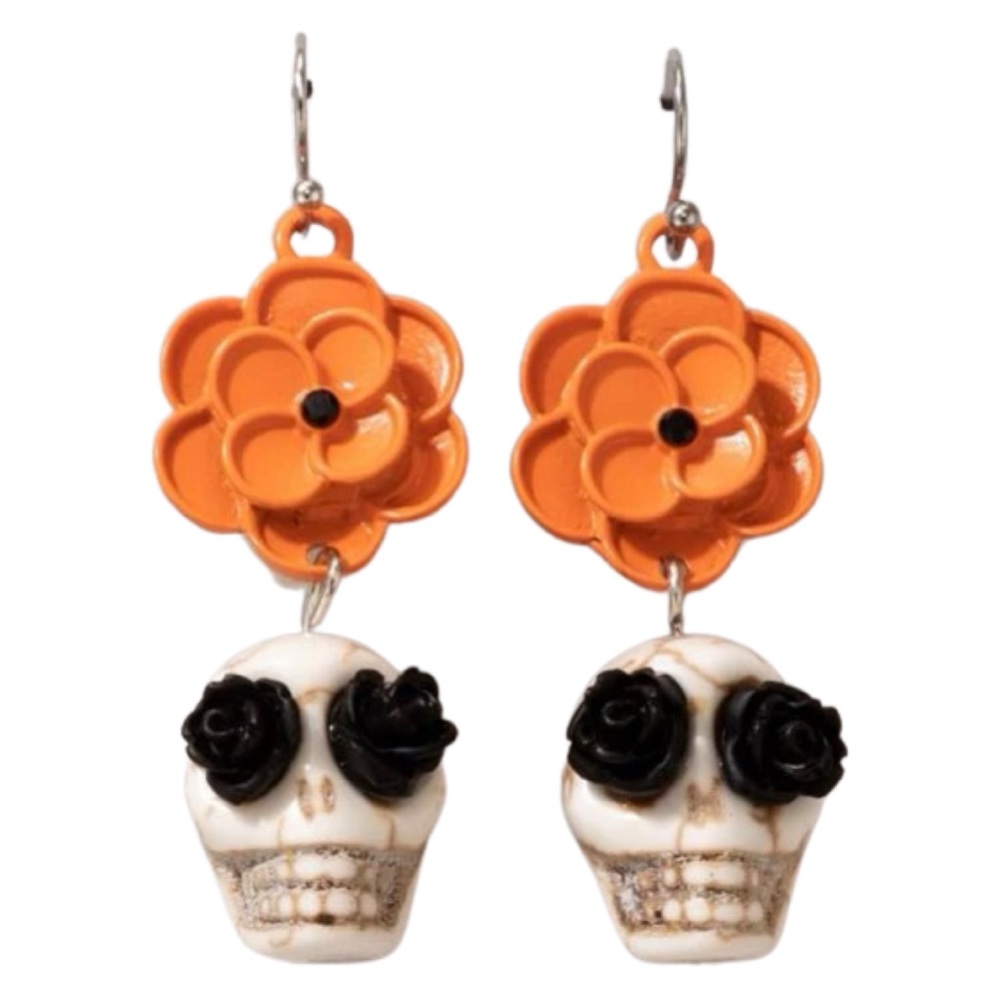 🚨Day of the dead sugar skull earrings🚨